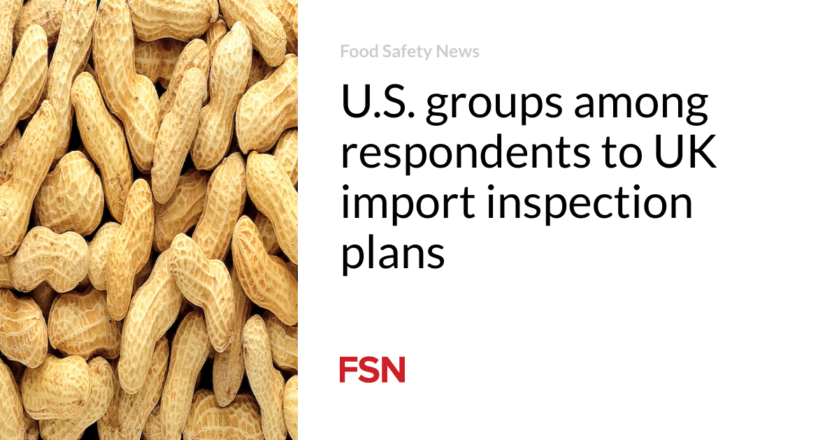 U.S. groups among respondents to UK import inspection plans